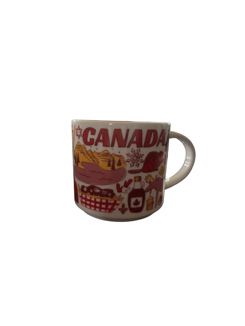 Starbucks CANADA Been There Series Ceramic Coffee Mug, 14 Oz